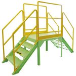 Stairway Slipping and Falling Down Simulator