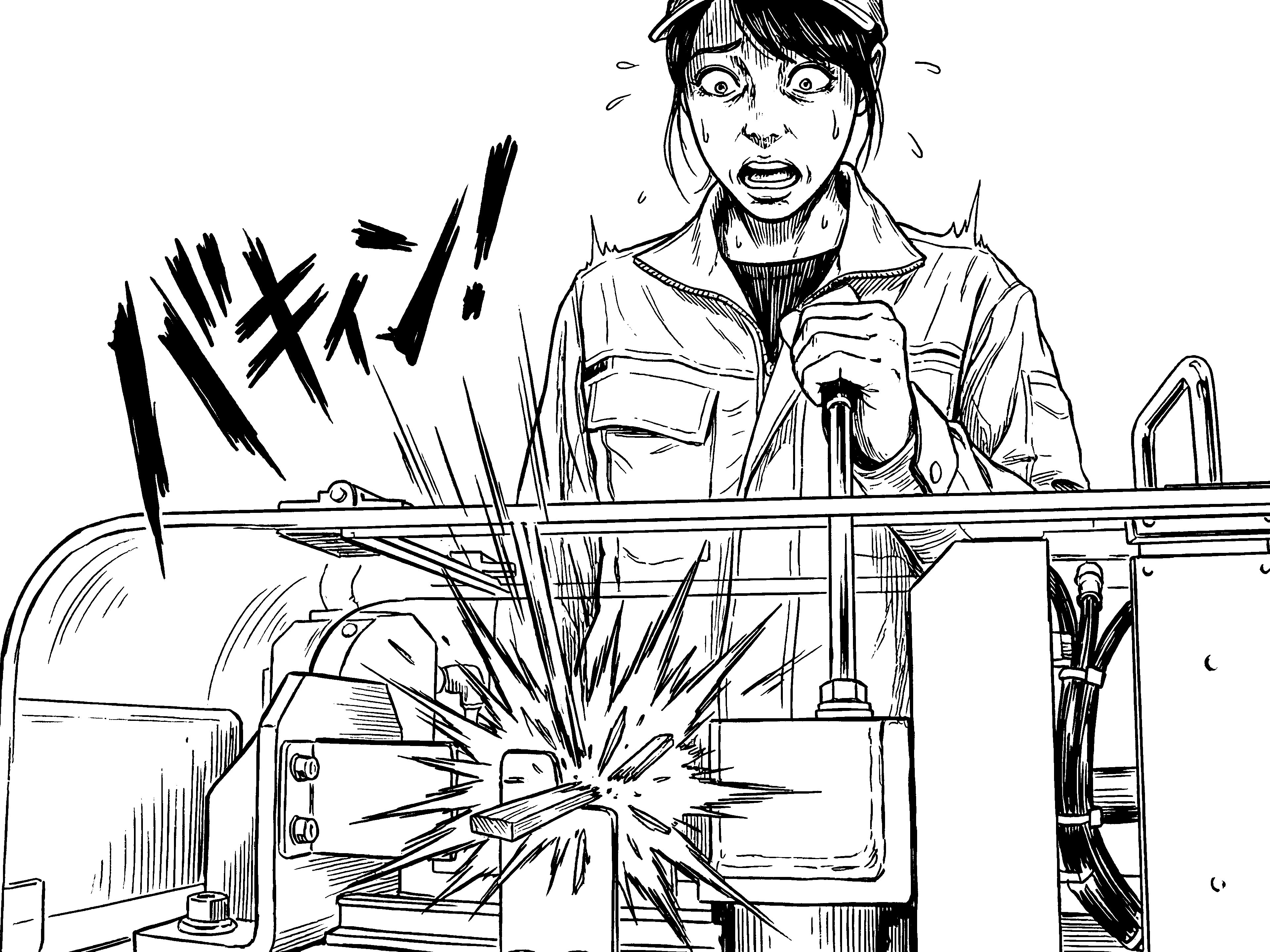 ACSEL2030 エアシリンダー挟まれ安全体感装置