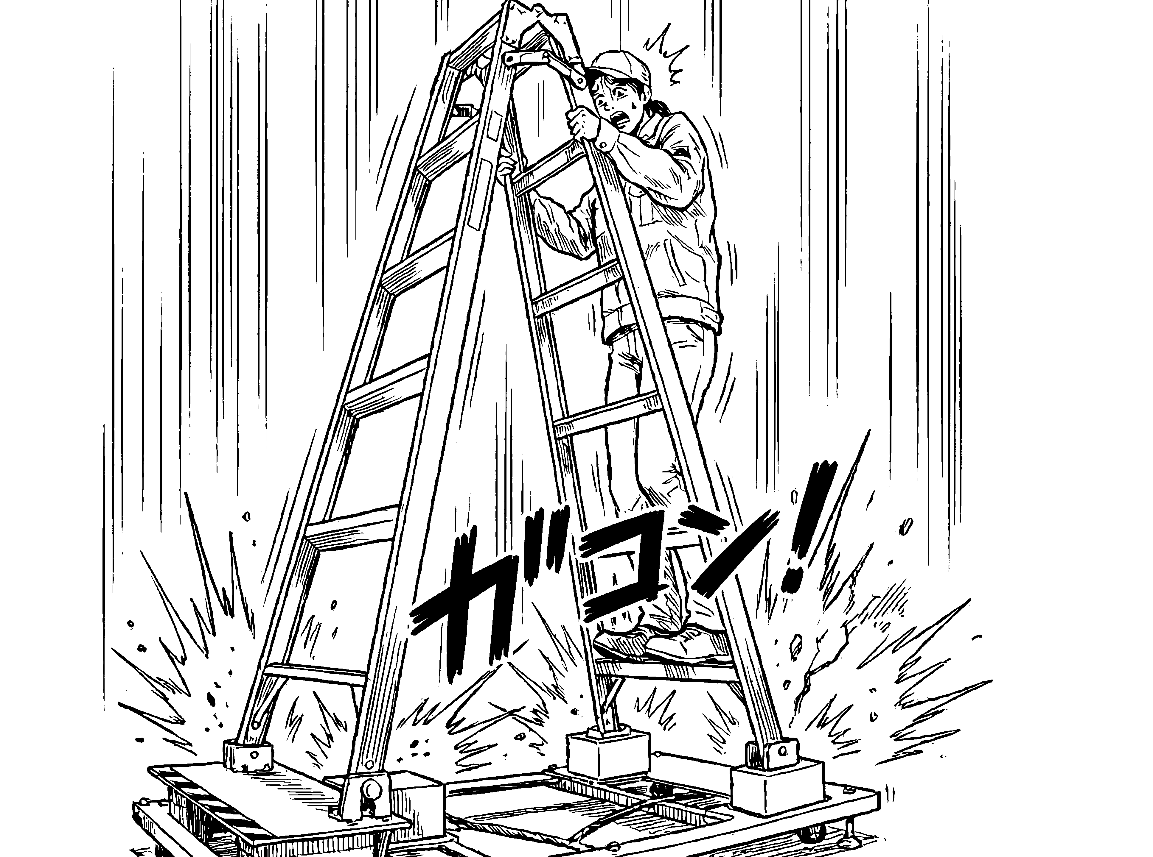 ACSEL5050 Unsteady Stepladder Accident Simulator